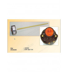 Термостат в/н RTM 300 FF 73C (15A 250V), круглый с термошка