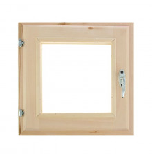 Окно, 40×40см, двойное стекло ЛИПА