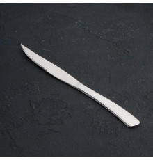 Нож для стейка из нержавеющей стали Magistro «Эми», длина 23 см, цвет серебряный